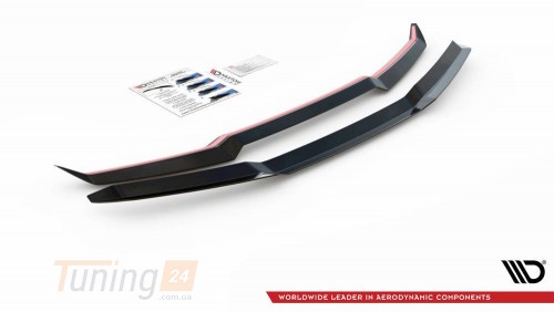 Maxton Design Накладка на спойлер для Hyundai I20 МК3 2020+ версия N - Картинка 4