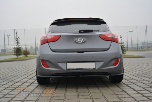 Maxton Design Накладка на спойлер для Hyundai i30 MK2 Hatchback 2011-2015 - Зображення 2