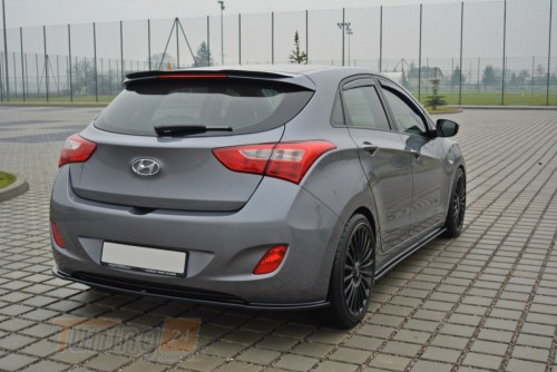 Maxton Design Накладка на спойлер для Hyundai i30 MK2 Hatchback 2011-2015 - Картинка 3