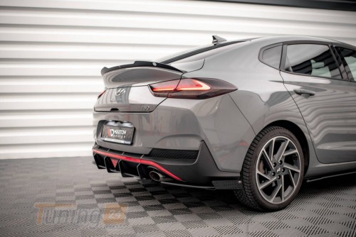 Maxton Design Спойлер кап на багажник для Hyundai I30 Mk3 2020+ версия Fastback N-Line - Картинка 2