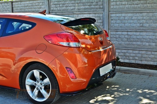 Maxton Design Накладка на спойлер для Hyundai Veloster 2011+ - Картинка 1