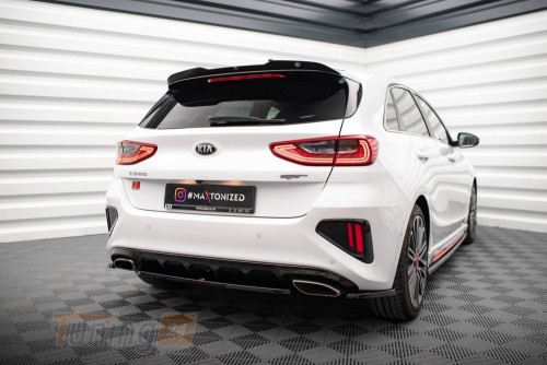 Maxton Design Спойлер кап задний на ляду для Kia Ceed Mk3 2018-2022 версия GT - Картинка 3