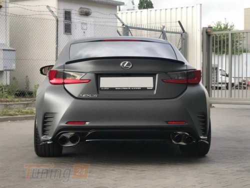 Maxton Design Спойлер задний на багажник для Lexus RC 2014-2018 - Картинка 2