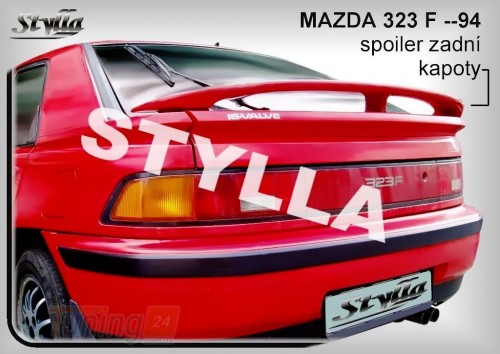 Stylla Спойлер задній на багажник для Mazda 323F 1989-1994 - Зображення 1