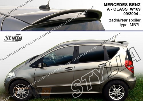 Stylla Спойлер задний на ляду для Mercedes Benz A-Class W169 Hatchback 2004-2012 - Картинка 1