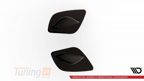 Maxton Design Боковые накладки на спойлер для Mercedes A W176 2015+ версия AMG - Картинка 5