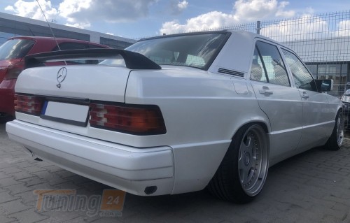 AOM Tuning Спойлер задний на багажник для Mercedes C W201 1982-1993 - Картинка 2