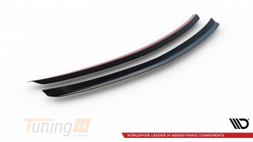 Maxton Design Спойлер задний на багажник для Mercedes C W204 2007-2015 - Картинка 4