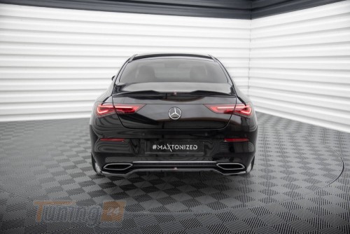 Maxton Design Спойлер 3D на багажник для Mercedes CLA C118 Coupe 2019+ стандарт версия - Картинка 3