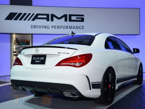 AOM Tuning Спойлер задний на багажник для Mercedes CLA W117 2013-2019 в стиле AMG - Картинка 1