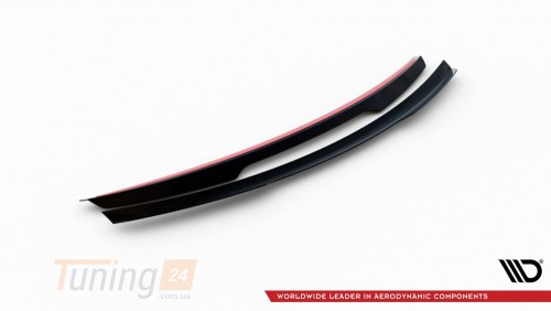 Maxton Design Спойлер кап задний на багажник для Mercedes CLK A209 Cabriolet 2002-2009 - Картинка 3