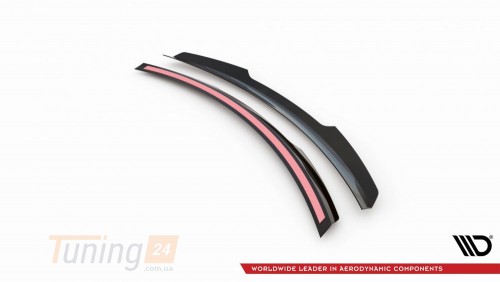 Maxton Design Спойлер кап задний на багажник для Mercedes CLK A209 Cabriolet 2002-2009 - Картинка 4