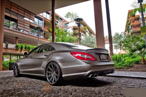 AOM Tuning Спойлер задний на багажник для Mercedes CLS W218 2011-2017 в стиле AMG - Картинка 3