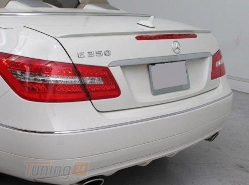 AOM Tuning Спойлер задний на багажник для Mercedes E W207 Coupe/Cabrio 2009-2016 тонкий - Картинка 3