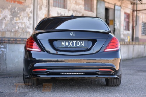 Maxton Design Спойлер задній на багажник для Mercedes S W222 2013-2017 - Зображення 2