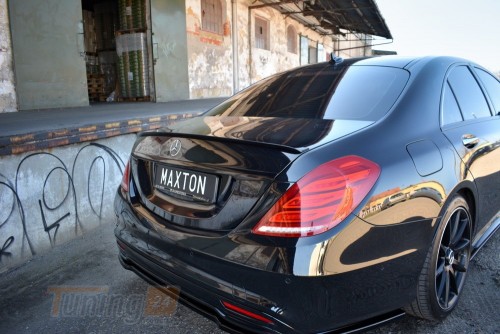 Maxton Design Спойлер задній на багажник для Mercedes S W222 2013-2017 - Зображення 4