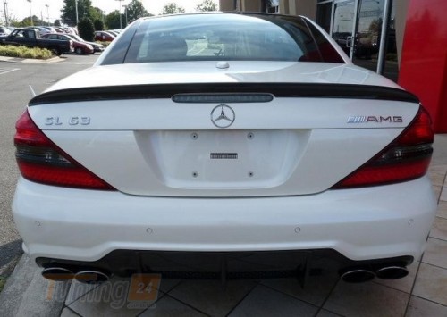 AOM Tuning Спойлер задний на багажник для Mercedes SL R230 2001-2011 стиль AMG - Картинка 2