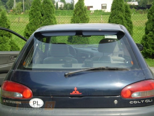 AOM Tuning Спойлер задний на ляду для Mitsubishi Colt 1991-1996 верхний - Картинка 2