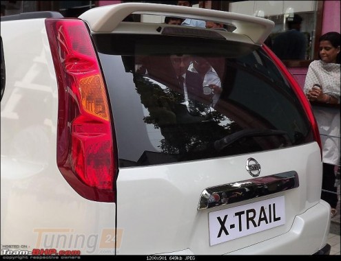 AOM Tuning Спойлер задний на ляду для Nissan X-trail 2007-2013 - Картинка 3