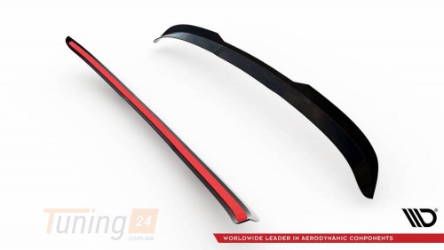 Maxton Design Накладка на спойлер для Opel Astra J 2009-2015 версії OPC/VXR - Зображення 4