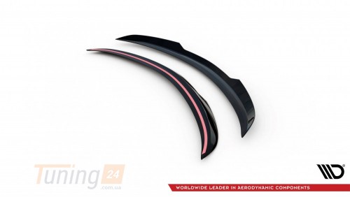 Maxton Design Накладка на спойлер багажника для Opel Insignia Mk1 2008-2013 версия OPC-Line - Картинка 5