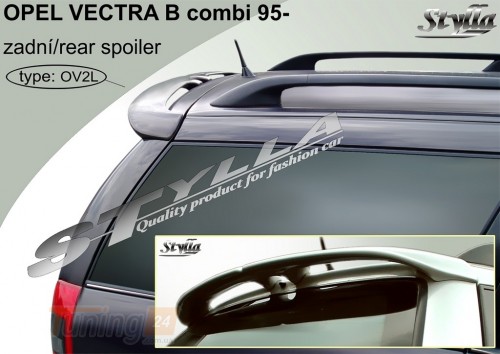 Stylla Спойлер задній на ляду для Opel Vectra B Combi 1996-2003 - Зображення 1