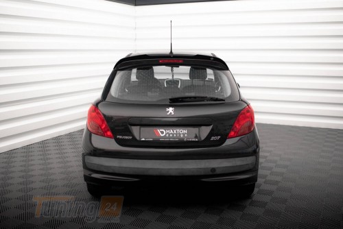 Maxton Design Спойлер кап задний на ляду для Peugeot 207 Sport 2006-2009 - Картинка 2