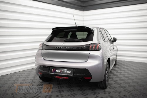 Maxton Design Накладка кап на спойлер для Peugeot 208 Mk2 2019+ версия 2 - Картинка 3