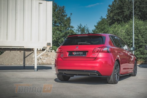 Maxton Design Спойлер кап задний на ляду для Peugeot 308 2017-2020 версия GT - Картинка 2