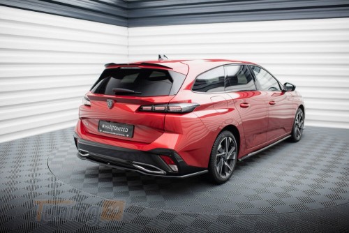 Maxton Design Спойлер кап задний на ляду для Peugeot 308 Combi Mk3 2021+ - Картинка 3