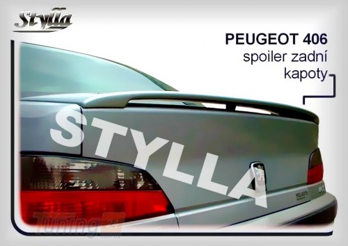 Stylla Спойлер задний на багажник для Peugeot 406 Sedan 1995-2004 - Картинка 1