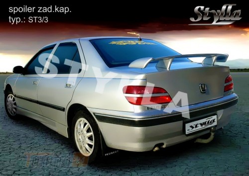 Stylla Спойлер задний на багажник для Peugeot 406 Sedan 1995-2004 на ножках вариант 2 - Картинка 1