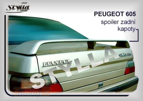 Stylla Спойлер задній на багажник для Peugeot 605 1989-1999 - Зображення 1