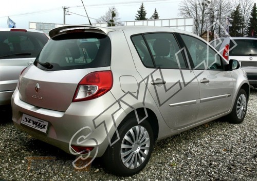 Stylla Спойлер задній на ляду для Renault Clio Hatchback 2005-2013 5 дверей - Зображення 2