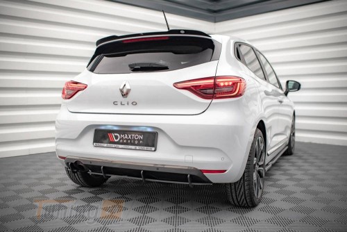 Maxton Design Спойлер кап задній на ляду для Renault Clio MK5 2019+ - Зображення 3