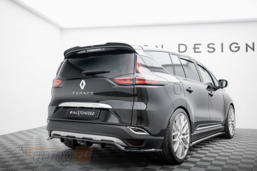 Maxton Design Спойлер кап задній на ляду для Renault Espace Mk5 2019-2023 - Зображення 2