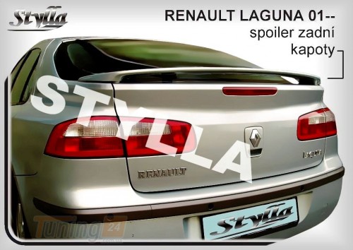 Stylla Спойлер задний на багажник для Renault Laguna Hatchback 2000-2007 - Картинка 1