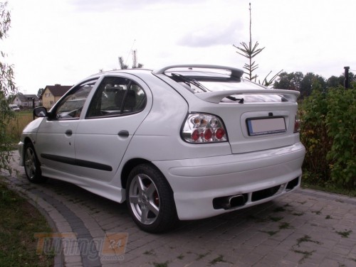 AOM Tuning Спойлер задний на багажник для Renault Megane 1 Hatchback 1996-2002 5 дверей нижний - Картинка 2