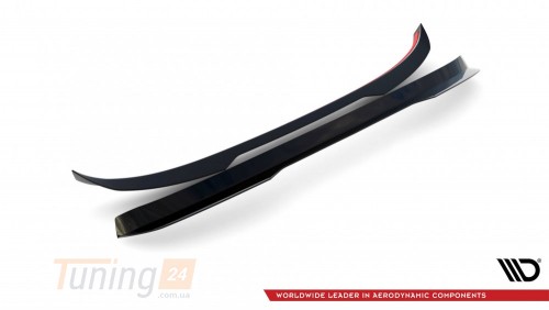 Maxton Design Спойлер кап задній на ляду для Renault Megane Mk3 2012-2013 версія GT - Зображення 4