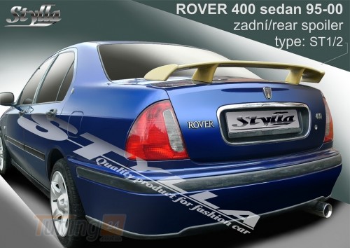 Stylla Спойлер задній на багажник для Rover 400 Sedan 1995-2000 - Зображення 1