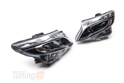 DD-T24 Передние LED фары (V-class дизайн 2 шт) на MERCEDES-BENZ Vito / V W447 2014+ - Картинка 2