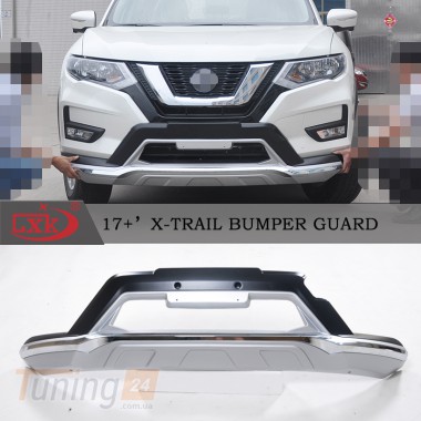 Cixtai Передняя и задняя накладки на бампер V4 для Nissan X-Trail 2016+ - Картинка 5
