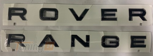 Cixtai Надпись черный глянец V-2 Эмблемы хром на LAND ROVER RANGE ROVER III L322 2002-2012 - Картинка 1