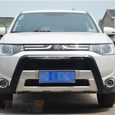 CXK Передняя накладка для MITSUBISHI OUTLANDER 3 XL 2012-2014 - Картинка 1