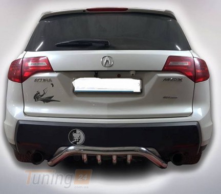 ST-Line Задняя защита бампера Дуга на ACURA MDX 2 2006-2013 (B1-47) - Картинка 1