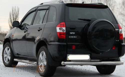 ST-Line Задняя защита бампера Дуга на CHERY TIGGO 2005-2010 (B1-02) - Картинка 3