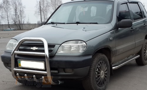 ST-Line Кенгурятник для CHEVROLET NIVA 2002-2009 (F2-02) - Зображення 3