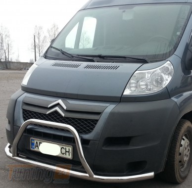 ST-Line Дуга переднего бампера ус на CITROEN JUMPER 2014+ (F3-25) - Картинка 3