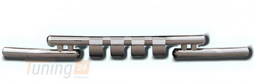 ST-Line Дуга двойная защита переднего бампера на DACIA LOGAN Sd 2012+ (F3-34) - Картинка 1