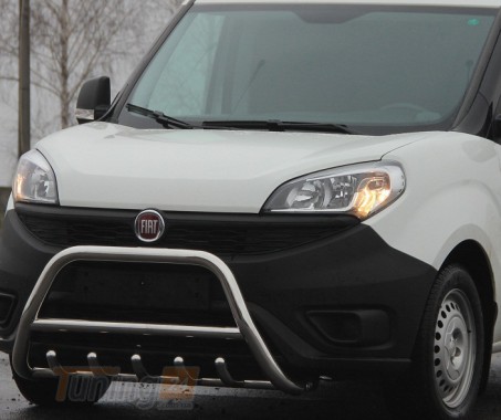 ST-Line Кенгурятник захист переднього бампера на FIAT DOBLO 2015 (F1-03) - Зображення 3